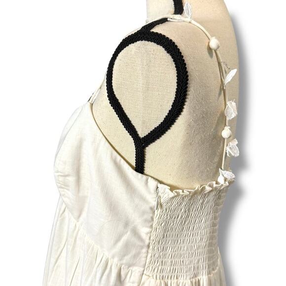 NWT Sachin & Babi Pippa Ivory Lace Tiered Maxi Dress Size 8 Ethereal Fairycore - Picture 5 of 15